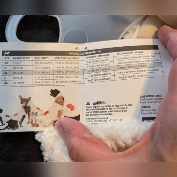 Vibrant Life Hooded Pet Jacket Size Medium 20-50 Lbs BNWT - Picture 5 of 8